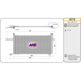 Klimakondensator 53715 von AHE günstig für 116,46 € online kaufen