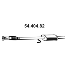 Comprar Silenciador intermedio de EBERSPÄCHER 54.404.82 a bajo precio de 140,11 €