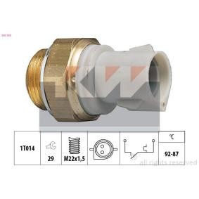 Temperaturschalter, Kühlerlüfter 550 129 von KW günstig für 18,91 € online kaufen