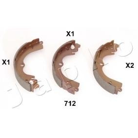 Comprar Juego de zapatas de frenos de JAPKO 55712 a bajo precio de 33,34 €