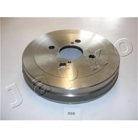 Achetez des Tambour de frein JAPKO 56206 à prix pour 36,57 €