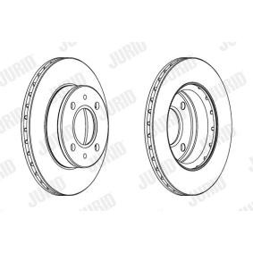 Achetez des Disque de frein JURID 563055JC à prix pour 225,80 €