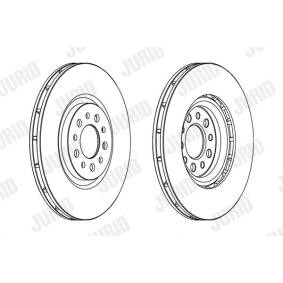Bremsscheibe 563067JC-1 von JURID günstig für 113,20 € online kaufen
