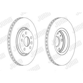 Bremsscheibe 563091JC von JURID günstig für 74,42 € online kaufen