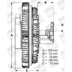 Kupplung, Kühlerlüfter LK040 von BERU günstig für 88,95 € online kaufen