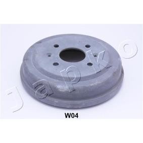 Comprar Tambor de freno de JAPKO 56W04 a bajo precio de 31,45 €