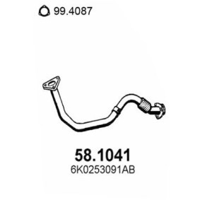 Compre Tubo de escape da ASSO 58.1041 a um preço baixo por 216,89 €