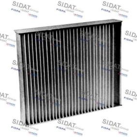 Innenraumfilter 588 von SIDAT günstig für 22,09 € online kaufen