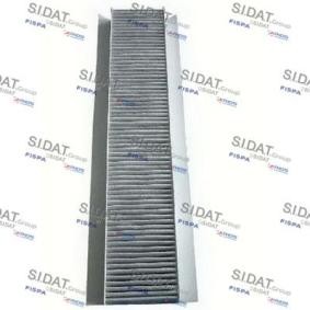 Innenraumfilter 597 von SIDAT günstig für 21,86 € online kaufen