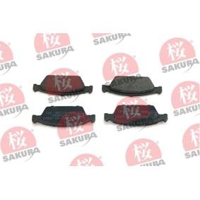 Acquista Kit pastiglie freni da SAKURA 600-00-8320 a buon mercato per soli 11,95 €