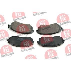 Acquista Kit pastiglie freni da SAKURA 600-70-7665 a buon mercato per soli 28,27 €