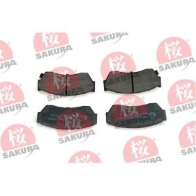 Acquista Kit pastiglie freni da SAKURA 600-80-7000 a buon mercato per soli 9,96 €