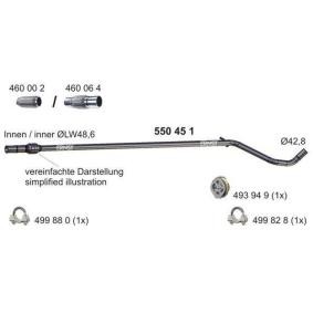 ERNST 550451 Auspuffrohre FORD