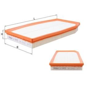 Comprar Filtro de aire de MAHLE ORIGINAL LX 4872 a bajo precio de 29,94 €