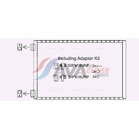 AVA COOLING SYSTEMS JED041 Filtro secador JEEP GRAND CHEROKEE