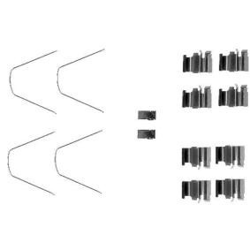 HELLA 8DZ 355 203-161 Zubehörsatz, Scheibenbremsbelag SUZUKI VITARA (ET)