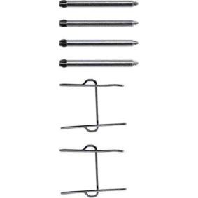 Zubehörsatz, Scheibenbremsbelag MBA1081