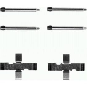 Zubehörsatz, Scheibenbremsbelag MBA1101