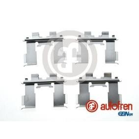 AUTOFREN SEINSA D42873A Zubehörsatz, Scheibenbremsbelag SUZUKI BALENO Schrägheck (EG)