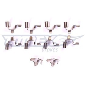 TOMEX brakes TX 43-72 Zubehörsatz, Scheibenbremsbelag SUZUKI JIMNY (FJ)