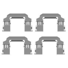 Zubehörsatz, Scheibenbremsbelag MBA0138