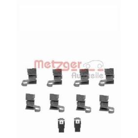 METZGER 109-1671 Zubehörsatz, Scheibenbremsbelag SUZUKI JIMNY Geländewagen offen (SN)