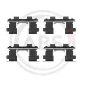 A.B.S. 1253Q Zubehörsatz, Scheibenbremsbelag SUZUKI Grand Vitara 1 SUV (FT, HT)
