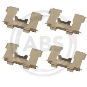 A.B.S. 1630Q Zubehörsatz, Scheibenbremsbelag SUZUKI BALENO Schrägheck (EG)