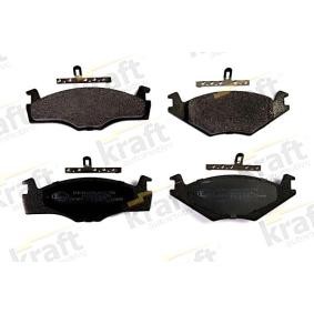 KRAFT 6000270 Bromsbelägg VW POLO Skåp (86CF)