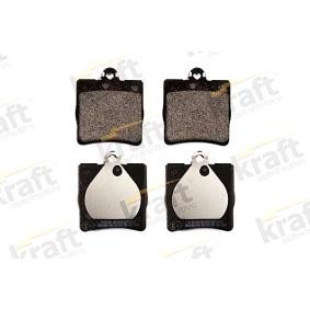 KRAFT 6011040 Bremsbeläge MERCEDES-BENZ C-Klasse Sportcoupe (CL203) 2.5 204 PS Otto