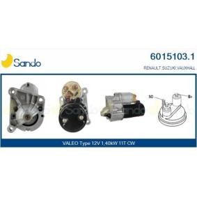Anlasser 6015103.1 von SANDO günstig für 195,11&nbsp;&euro; online kaufen