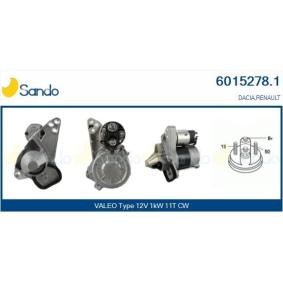 SANDO 6015278.1 Anlasser RENAULT Megane 4 Grandtour (K9A/M/N_) 1.2 100 PS Otto