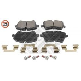 MAPCO 6034HPS Bremsbeläge MERCEDES-BENZ C-Klasse Sportcoupe (CL203) 2.5 204 PS Otto