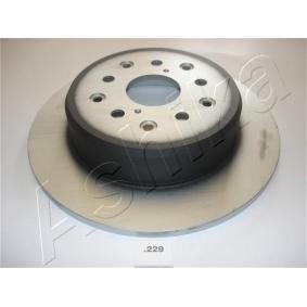 Achetez des Disque de frein ASHIKA 61-02-229 à prix pour 52,60&nbsp;&euro;