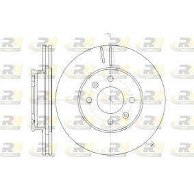 ROADHOUSE 61023.10 Disque de frein HYUNDAI ACCENT 4 Stufenheck (RB) 1.4 99 CV Essence