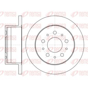 Kjøp Bremseskive av KAWE 61055 00 til den lave prisen 940,58&nbsp;kr