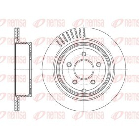 Kjøp Bremseskive av KAWE 61091 10 til den lave prisen 842,78&nbsp;kr