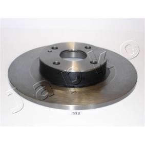 JAPKO 61322 Bromsskivor MAZDA FAMILIA 6 (BJ) 2.0 71 hk Diesel