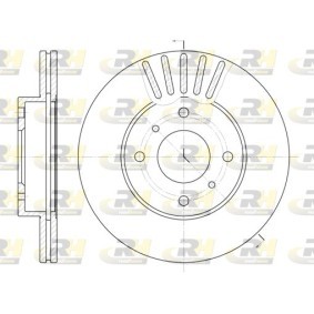 ROADHOUSE 6179.10 Bromsskivor NISSAN PRIMERA Traveller (W10) 2.0 116 hk Bensinmotor