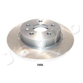 JAPKO 61W06 Discos de travão OPEL Astra J GTC (P10) 1.7 110 cv Diesel