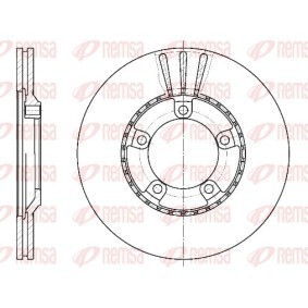 KAWE 6520 10 Discos de freno HYUNDAI H100 Caja/Chasis 2.5 78 cv Gasoleo