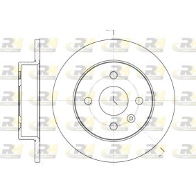 ROADHOUSE 6570.00 Discos de travão OPEL ASTRA J