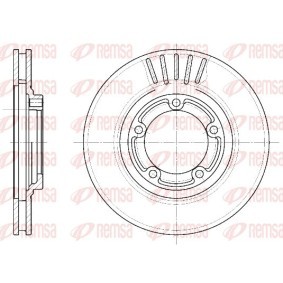 KAWE 6636 10 Discos de freno HYUNDAI H100 Caja/Chasis 2.5 78 cv Gasoleo