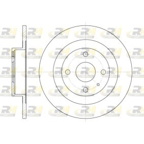 ROADHOUSE 6833.00 Bromsskivor MAZDA FAMILIA 6 (BJ) 2.0 71 hk Diesel