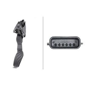 HELLA 6PV 009 978-741 Sensor, posição do pedal do acelerador NISSAN