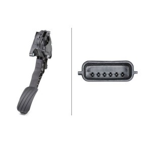 HELLA 6PV 009 978-781 Gaspedalsensor RENAULT