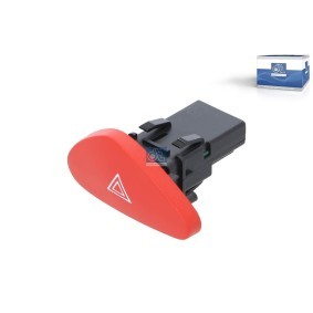 DT Spare Parts 7.78121 Interruttore, lampeggiatore d'emergenza IVECO