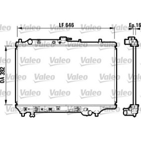 Osta Jäähdytin, moottorin jäähdytys VALEO:llä 732362 edullisesti hintaan 144,88&nbsp;&euro;