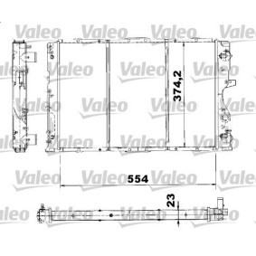Osta Jäähdytin, moottorin jäähdytys VALEO:llä 732745 edullisesti hintaan 226,79&nbsp;&euro;