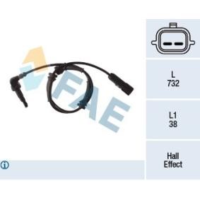 Acquista Sensore ABS da FAE 78274 a buon mercato per soli 106,59&nbsp;&euro;